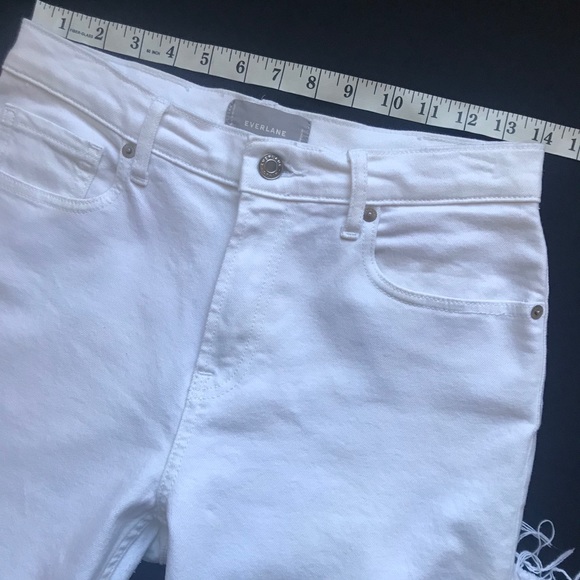 EVERLANE HIGH RISE RAW HEM CROP JEANS - Picture 7 of 9